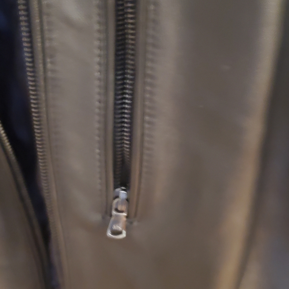 Michael Kors leather jacket black - Picture 5 of 8